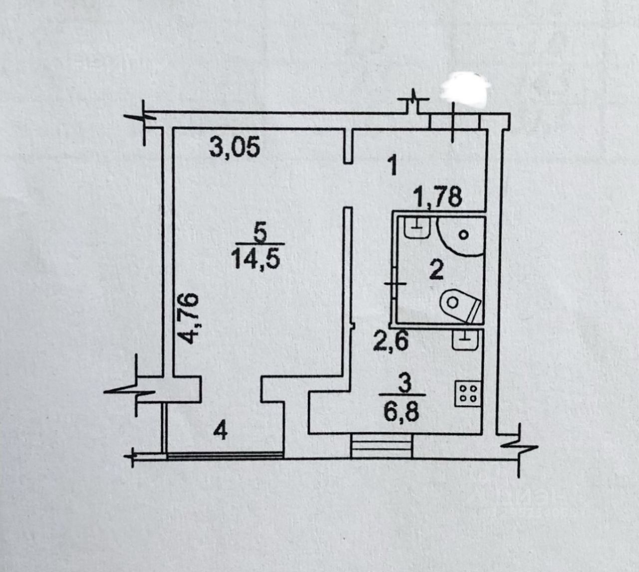 Продаю однокомнатную квартиру 34м² ул. Ленина, 19к1, Лобня, Московская  область, Лобня городской округ, м. Лобня - база ЦИАН, объявление 295254068