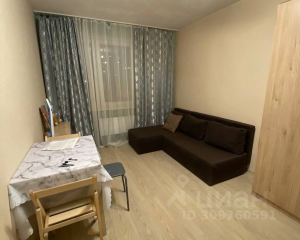 Студия, 20 м², 1/10 этаж