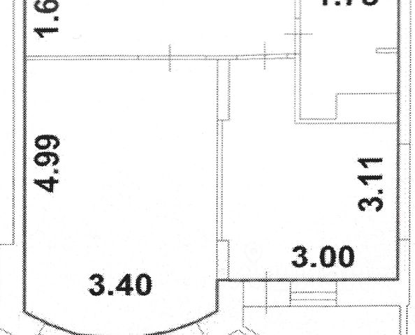 1-комн., 41,5 м², 6/20 этаж