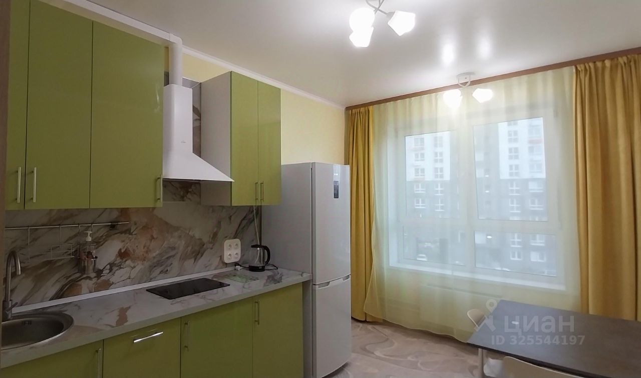 1-комнатная квартира, 38 м² — фото 2