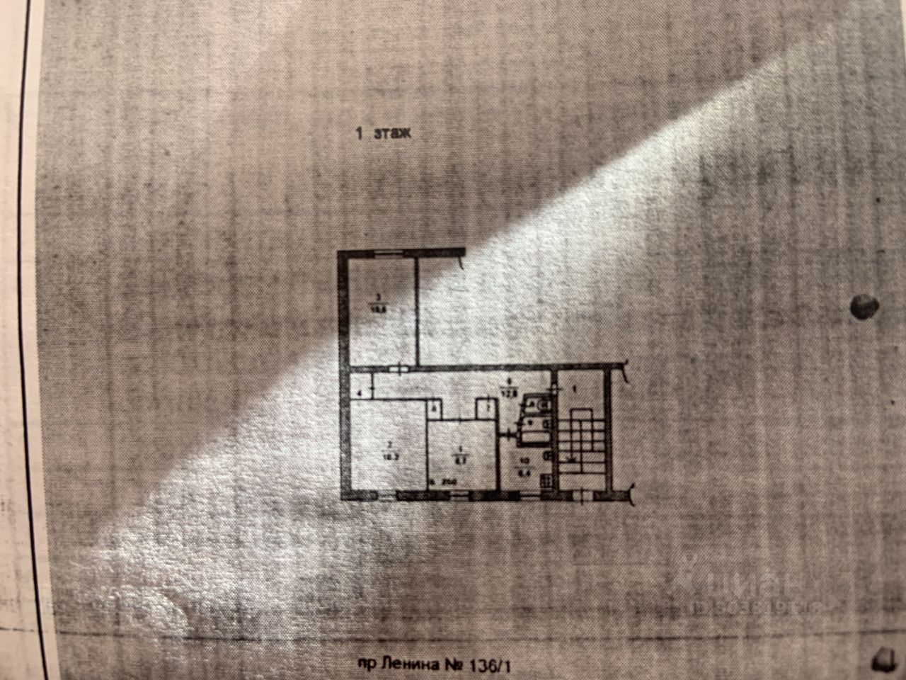 Продажа трехкомнатной квартиры 71,3м² просп. Ленина, 136/1, Магнитогорск,  Челябинская область - база ЦИАН, объявление 303819118