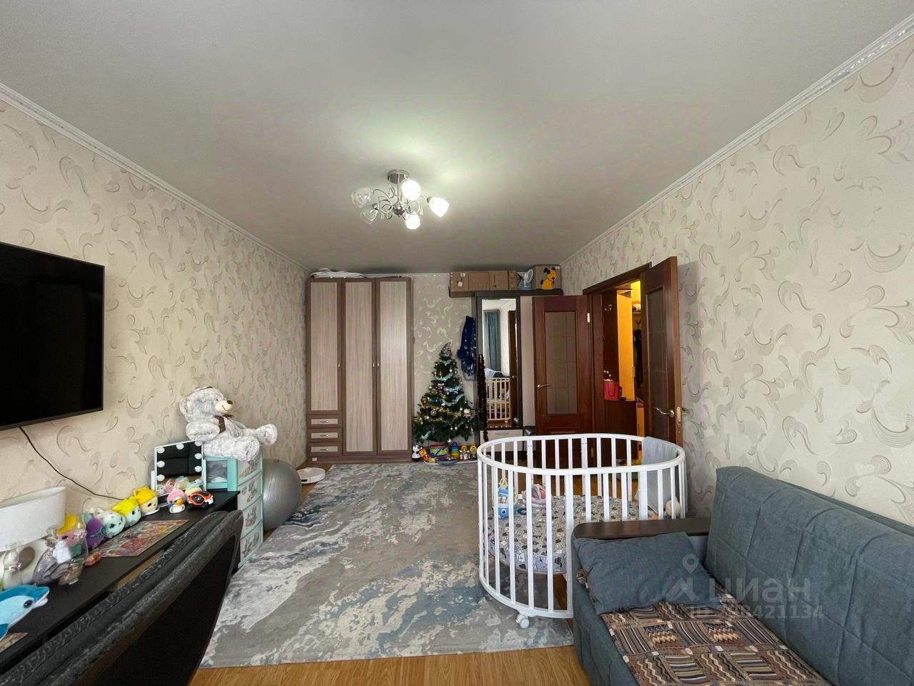 Продажа однокомнатной квартиры 43м² Московская область, Бронницы ...