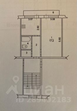 1-комн.кв., 34 м², этаж 5