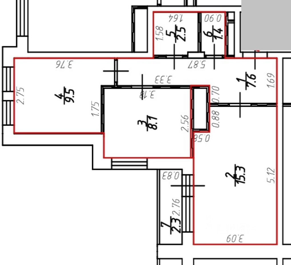 Купить двухкомнатную квартиру 44,4м² 15, Московская область, Химки  городской округ, Брехово деревня, Митино Дальнее микрорайон, м.  Фирсановская - база ЦИАН, объявление 303466518