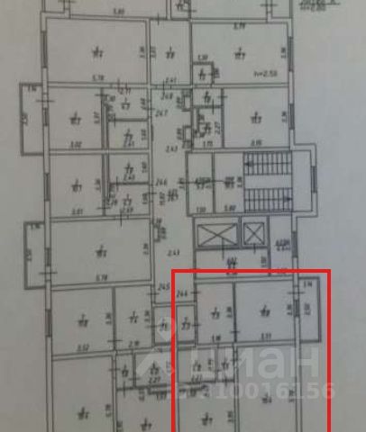 2-комн., 59,3 м², 10/16 этаж