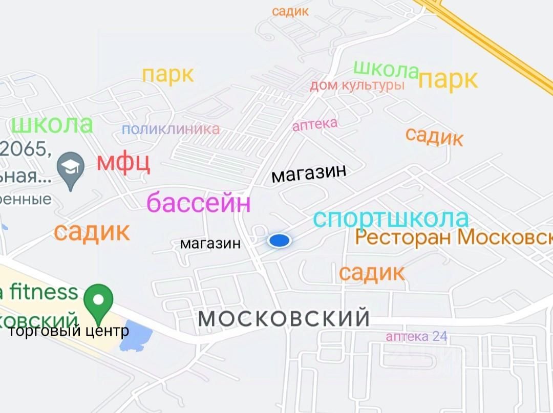 Купить 3-комнатную квартиру вторичка в Московском, продажа 3-комнатных  квартир на вторичном рынке. Найдено 1 объявление.