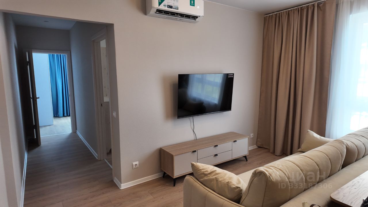 Евро3-комнатная квартира, 56,2 м² — фото 3