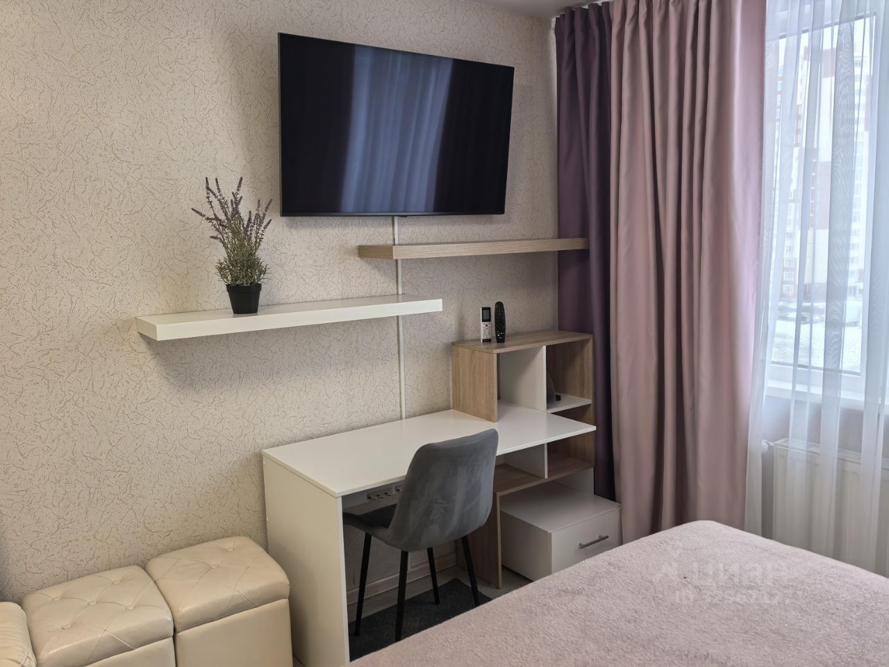 1-комнатная квартира, 39 м² — фото 4