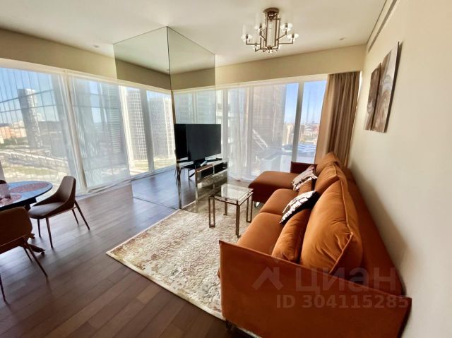 2-комн. апарт., 91 м², 21/85 этаж