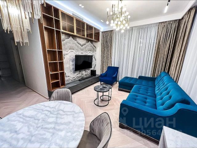 3-комн. апарт., 95 м², 30/78 этаж