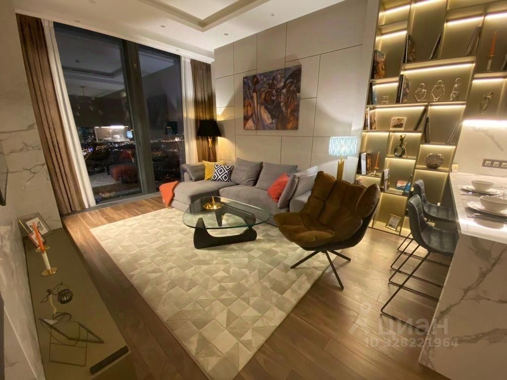2-комнатная квартира, 58 м² — фото 1