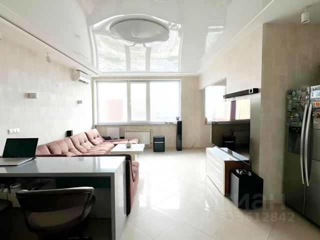 Своб. планировка, 50 м², 19/19 этаж