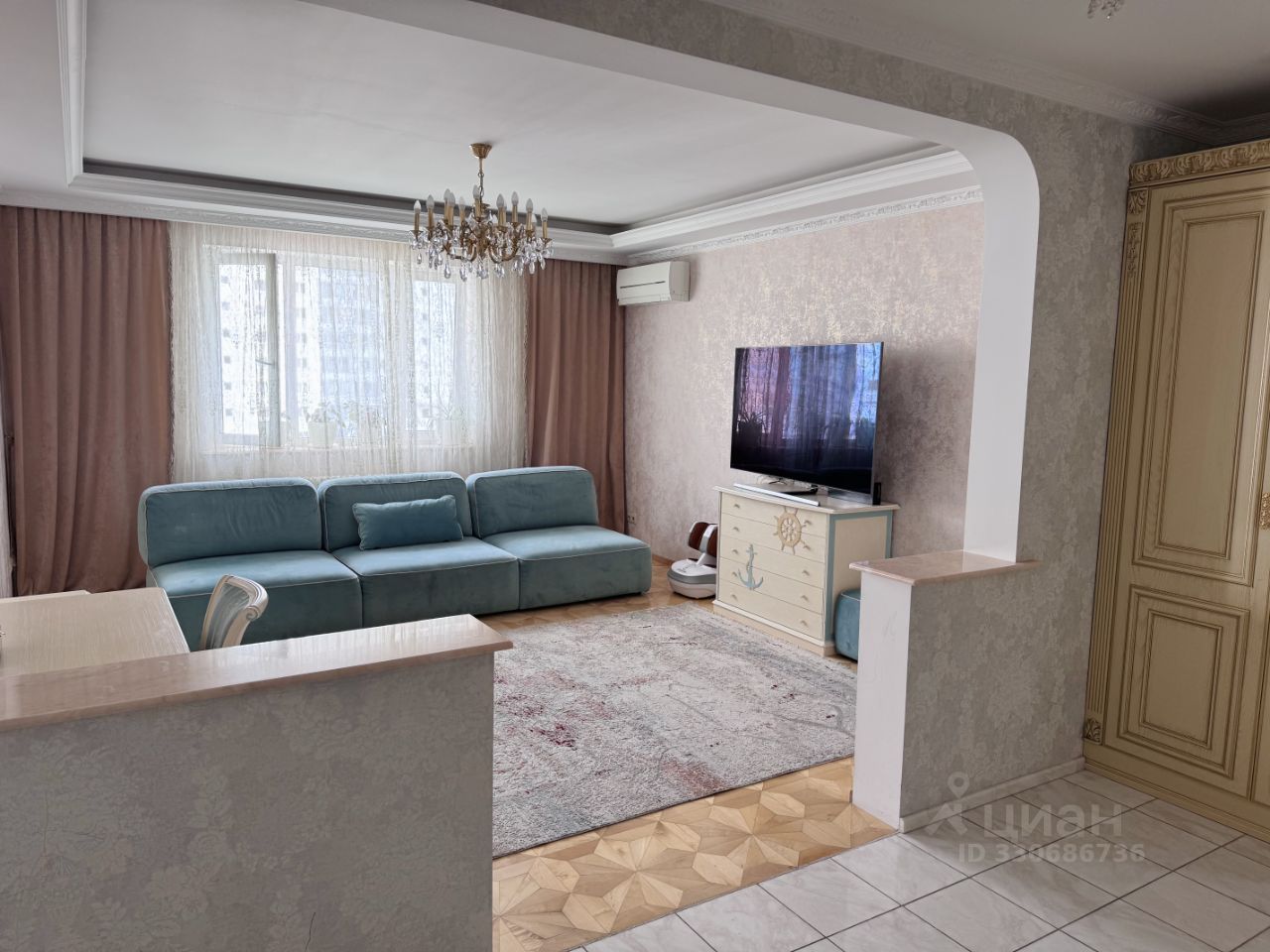 3-комн. кв., р-н Нагатино-Садовники, Москва