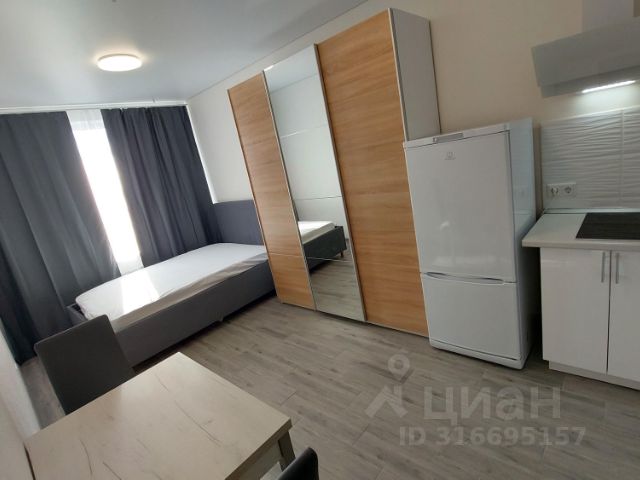 Студия, 24 м², 13/22 этаж