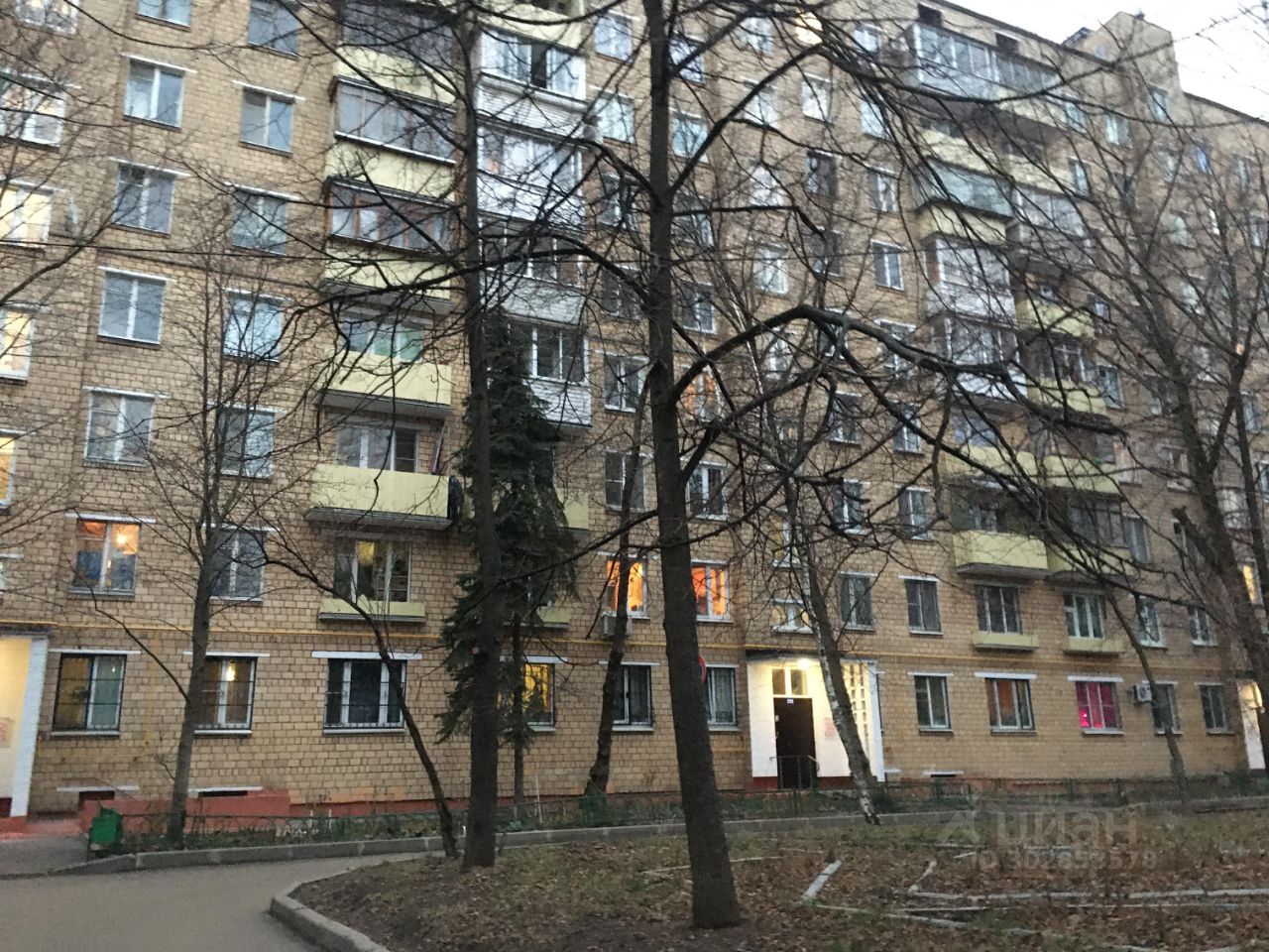 Продажа двухкомнатной квартиры 40м² 1-я Прядильная ул., 8, Москва, м.  Измайловская - база ЦИАН, объявление 302858578