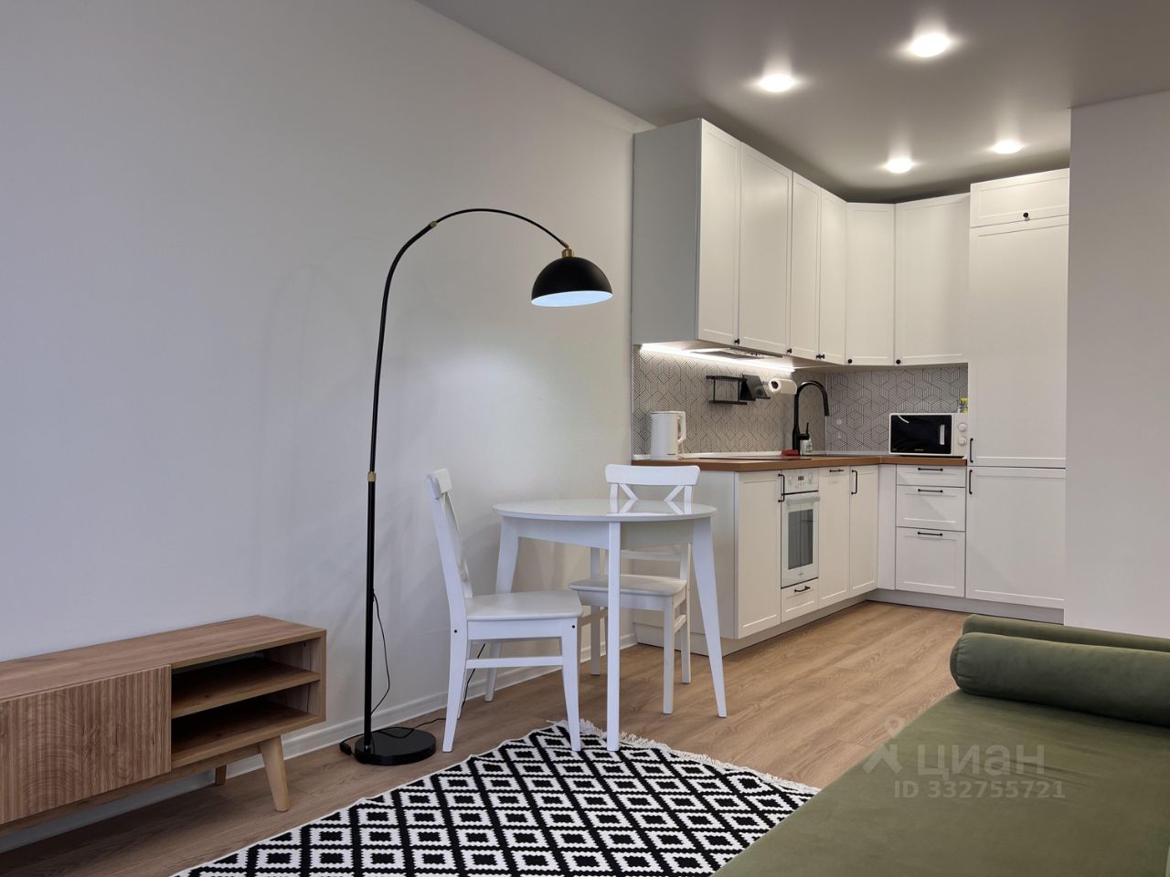 1-комнатная квартира, 31,7 м² — фото 1