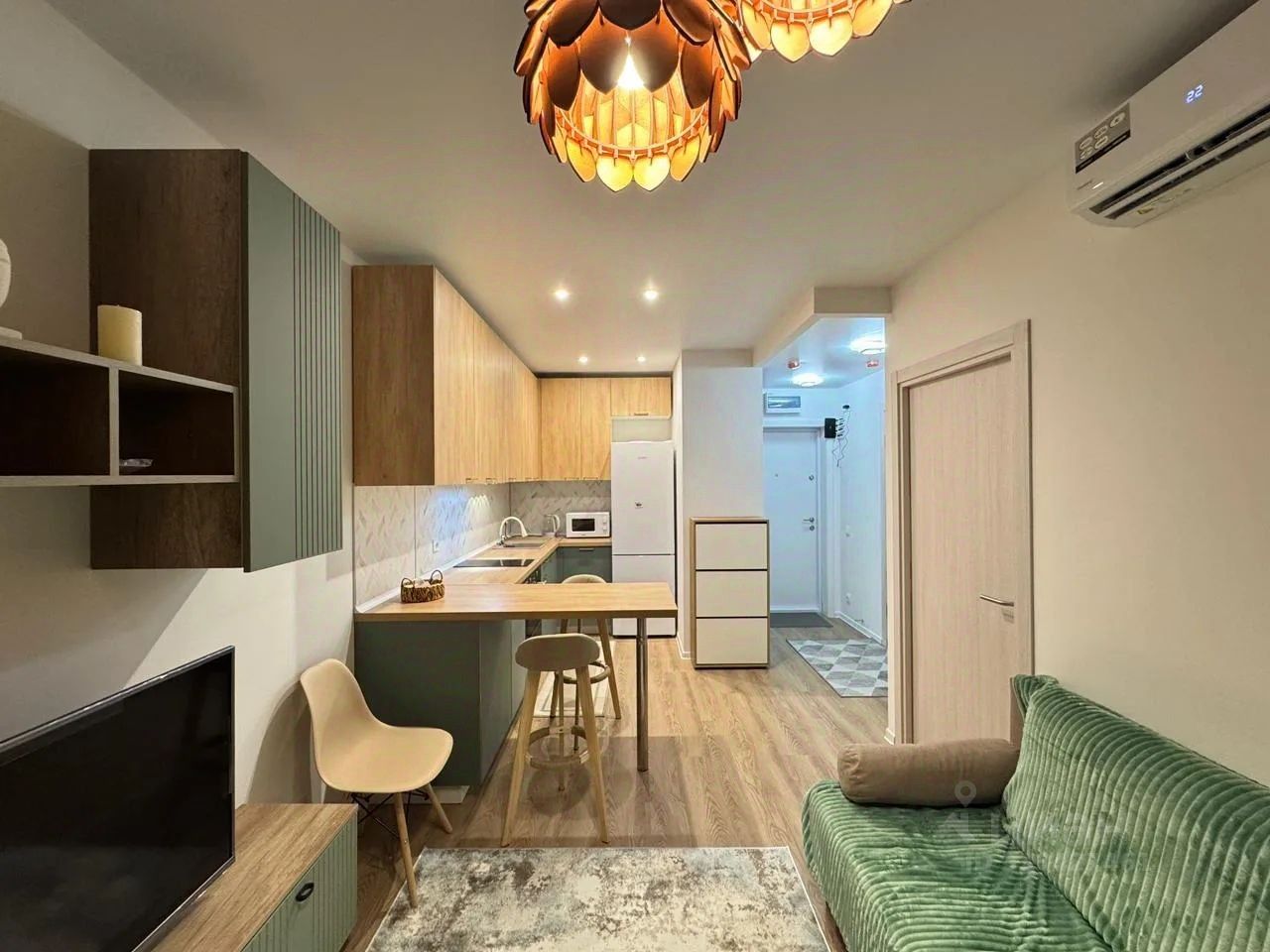 2-комнатная квартира, 32 м² — фото 3