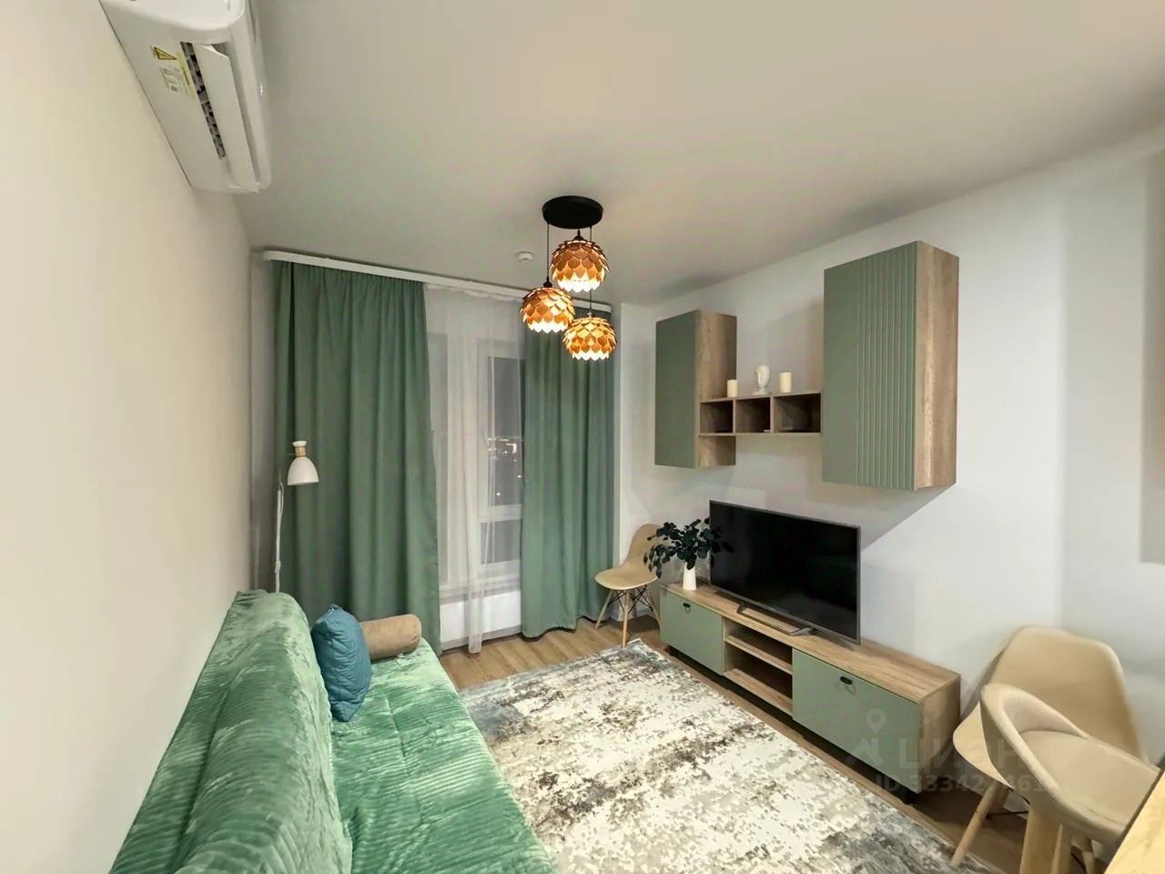 2-комнатная квартира, 32 м² — фото 1