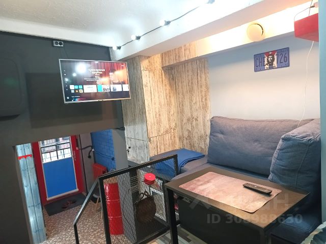 Апартаменты-студия, 18 м², 1/2 этаж