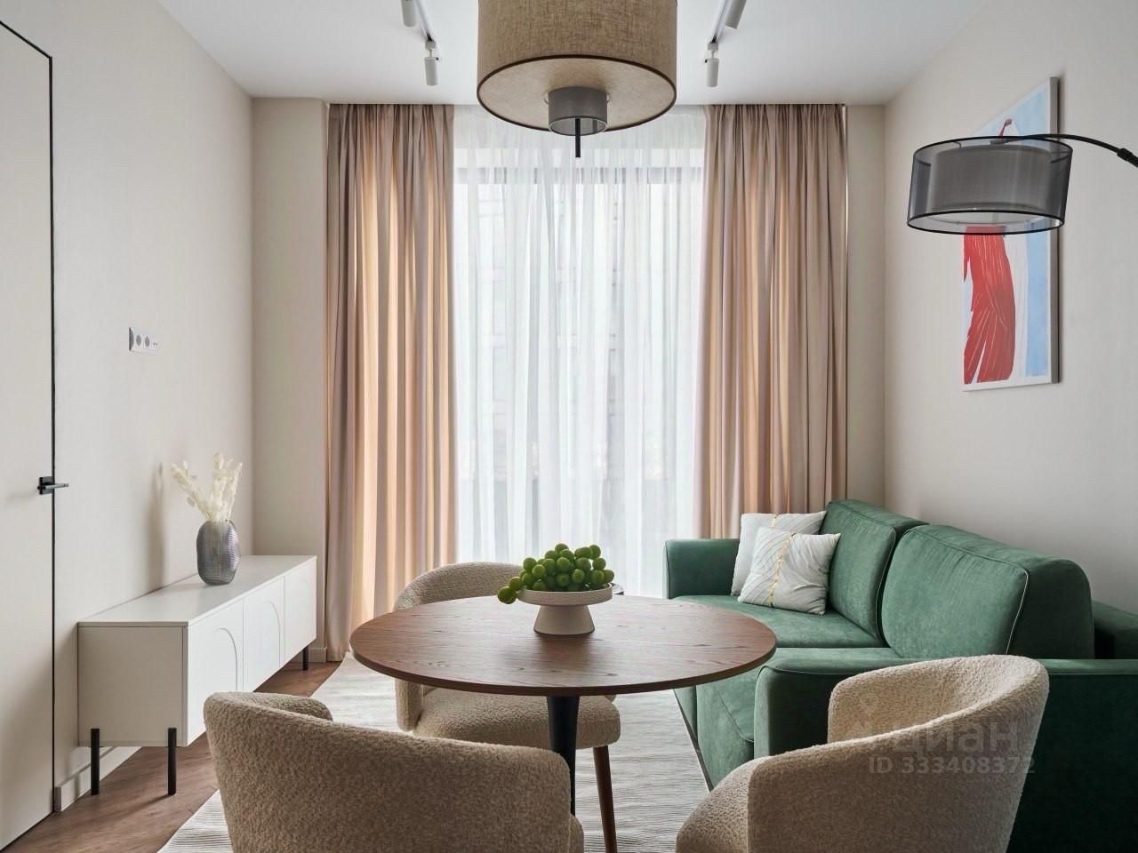 1-комнатная квартира, 38 м² — фото 6