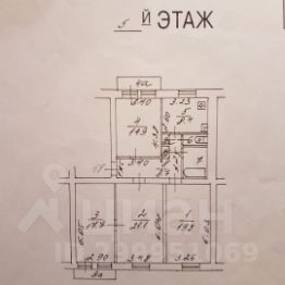 4-комн.кв., 97 м², этаж 5