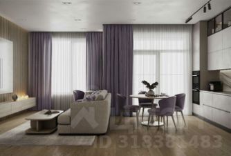 2-комн.кв., 72 м², этаж 16