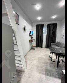 апарт.-студия, 17 м², этаж 1