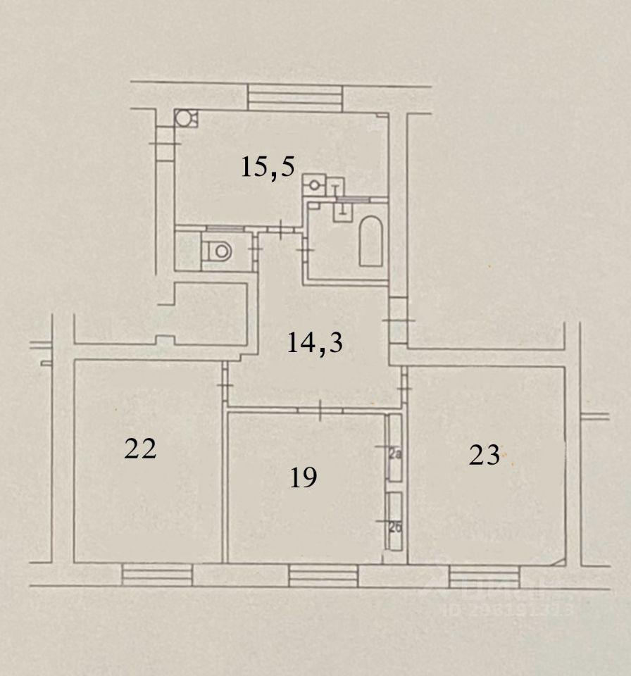 Продаю трехкомнатную квартиру 102м² 5-й Котельнический пер., 12, Москва, м.  Таганская - база ЦИАН, объявление 296191313