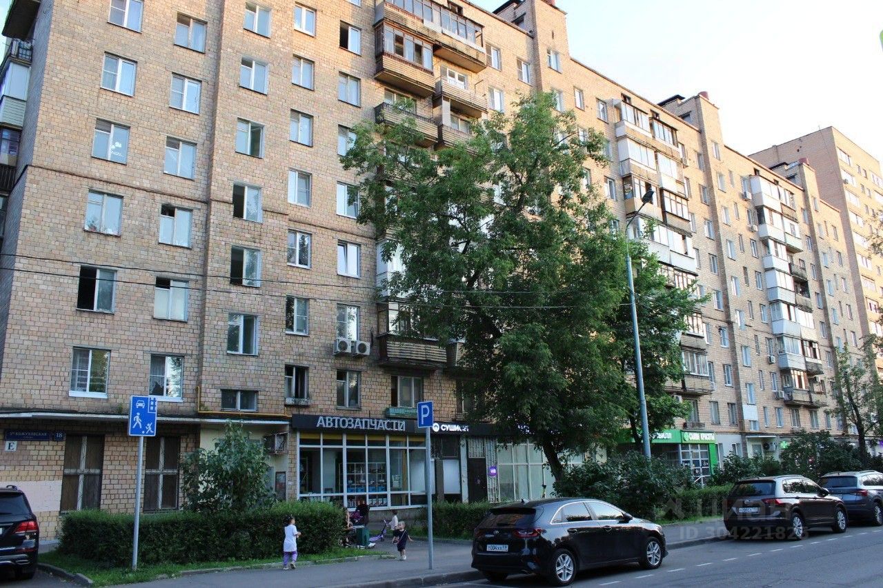 Купить трехкомнатную квартиру 57,2м² 5-я Кожуховская ул., 18К1, Москва, м.  Автозаводская - база ЦИАН, объявление 304221825