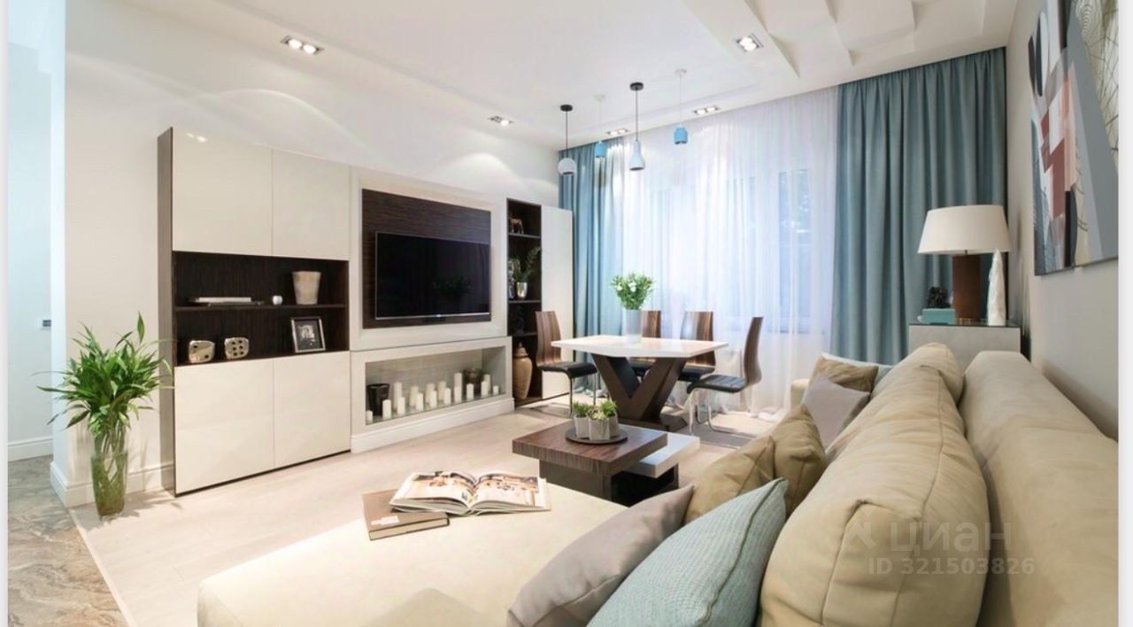 2-комнатная квартира, 64 м² — фото 1
