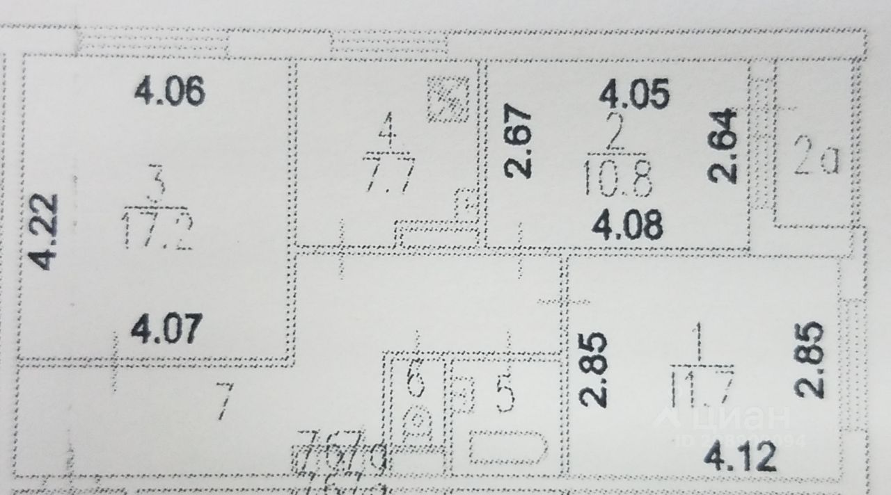 Купить 3-комнатную квартиру на улице Абрамцевская в Москве, продажа  трехкомнатных квартир во вторичке и первичке на Циан. Найдено 5 объявлений