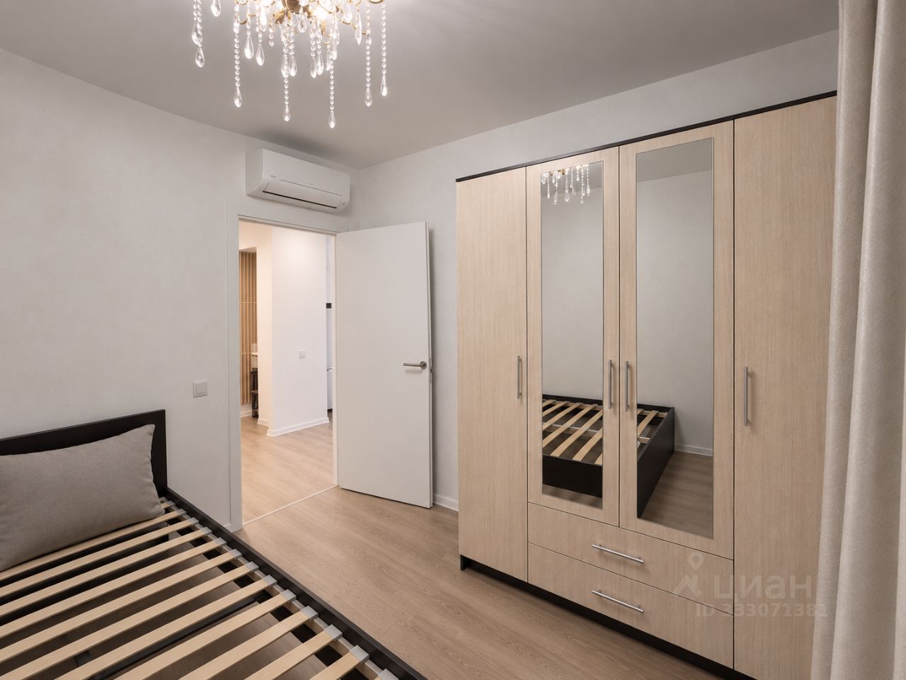 Евро2-комнатная квартира, 38 м² — фото 7