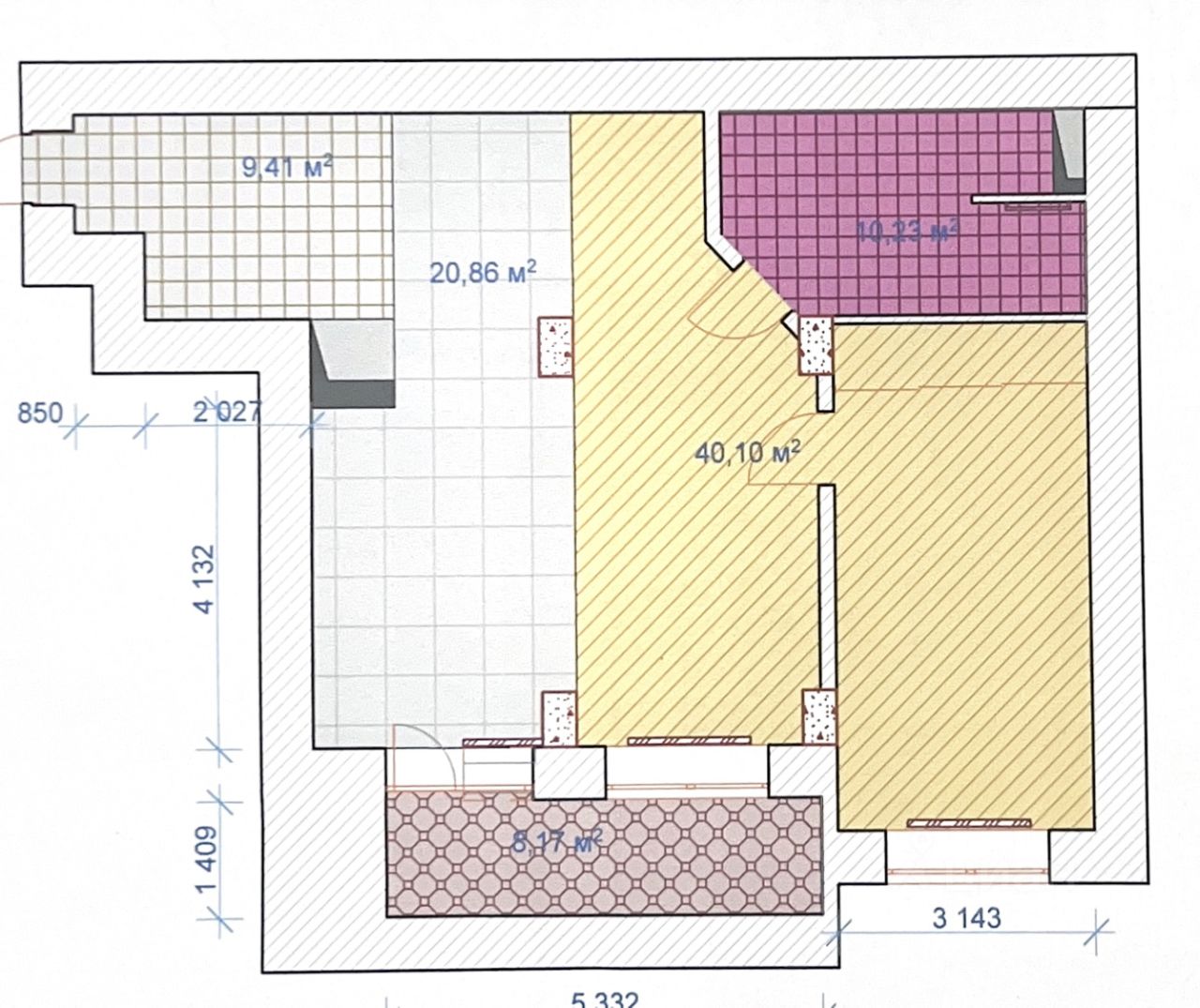 2-комнатная квартира, 79 м² — фото 6
