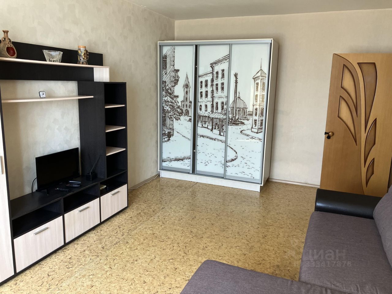 1-комнатная квартира, 40 м² — фото 3