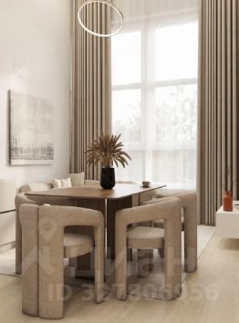 2-комн.кв., 60 м², этаж 2