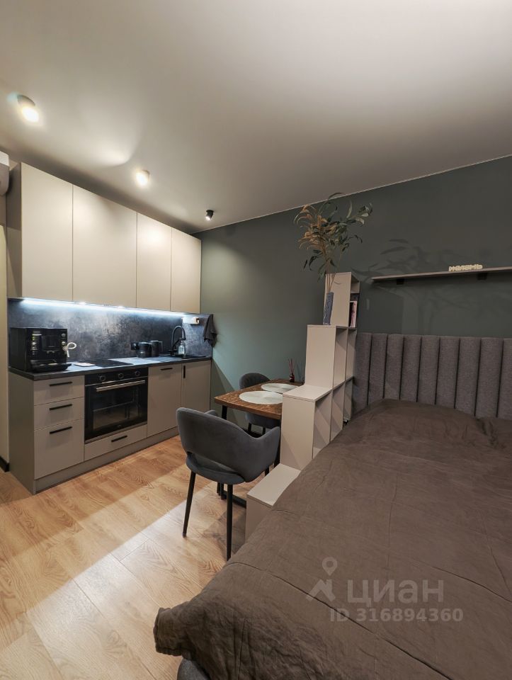 Квартира-студия, 19,8 м² — фото 1