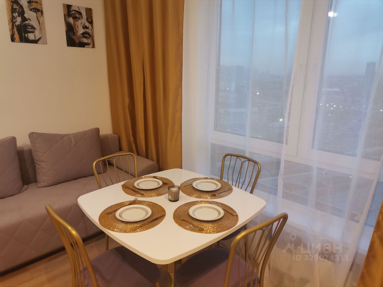 Евро3-комнатная квартира, 47,8 м² — фото 3