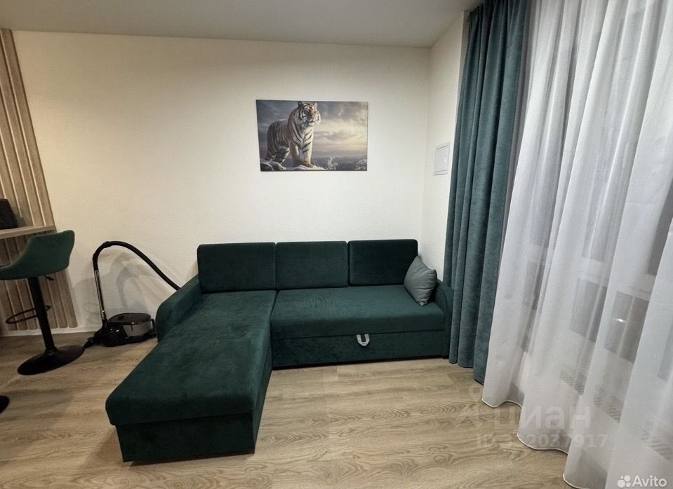 1-комнатная квартира, 40 м² — фото 6