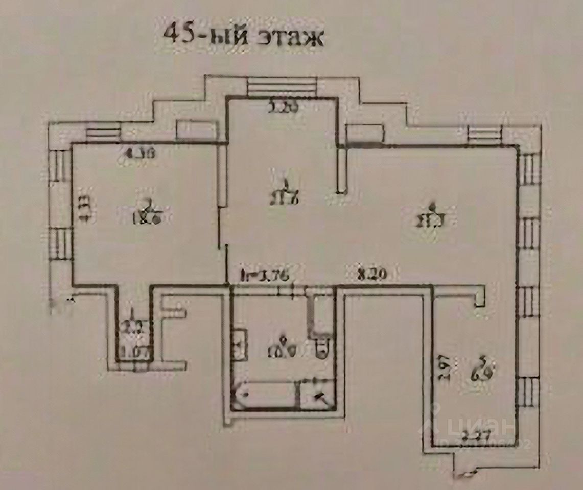 Продается2-комн.квартира,81,5м²