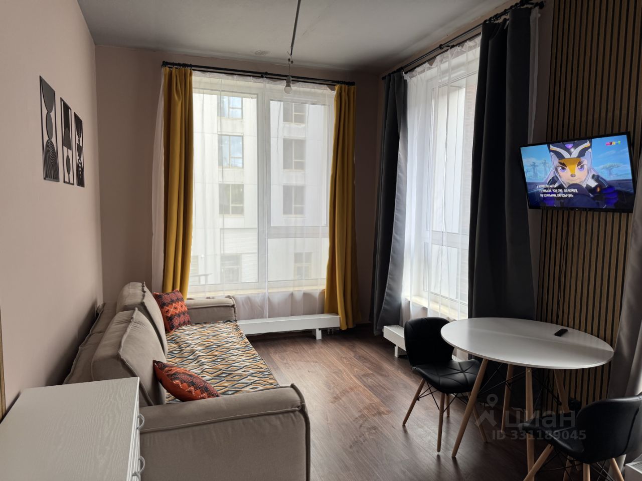 Квартира-студия, 29 м² — фото 1