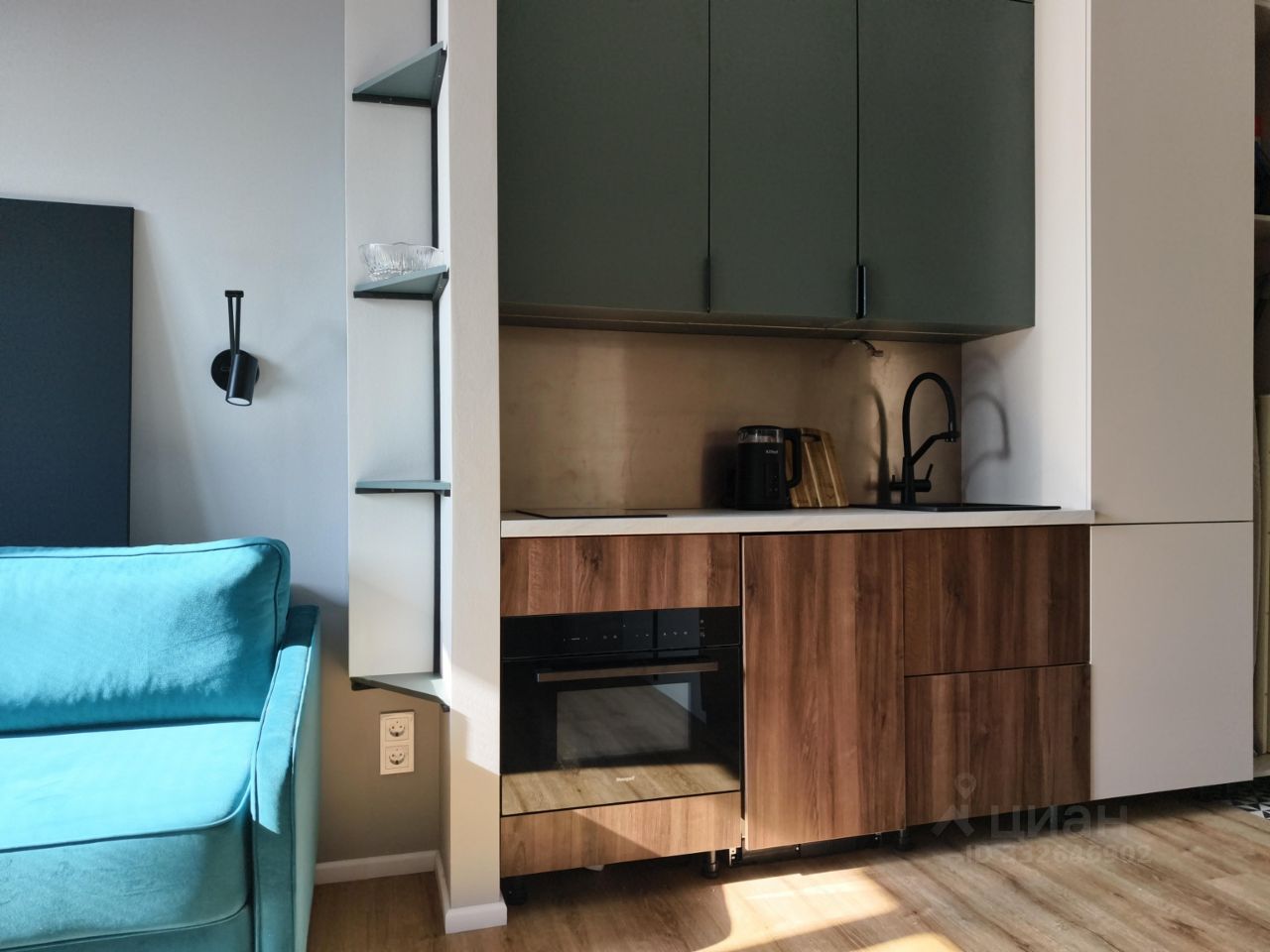 1-комнатная квартира, 30,4 м² — фото 3