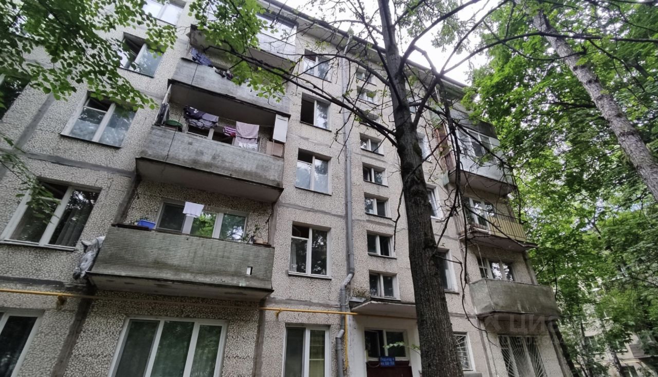 Продажа трехкомнатной квартиры 56м² Азовская ул., 33К2, Москва, м.  Севастопольская - база ЦИАН, объявление 303644806