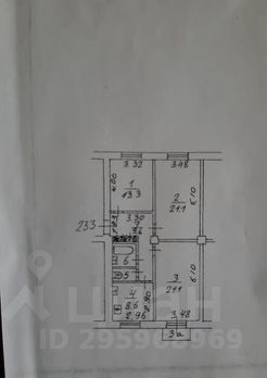 3-комн.кв., 80 м², этаж 4