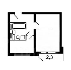 1-комн.кв., 38 м², этаж 11