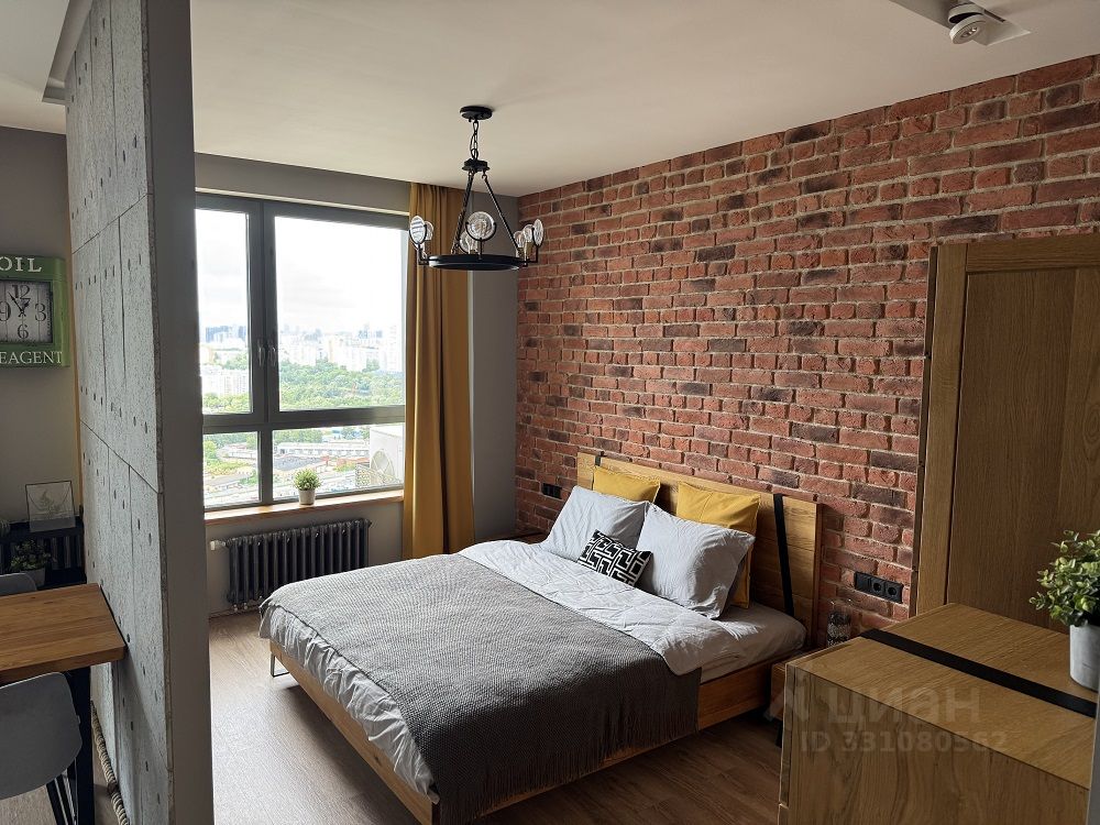 Квартира-студия, 45 м² — фото 1