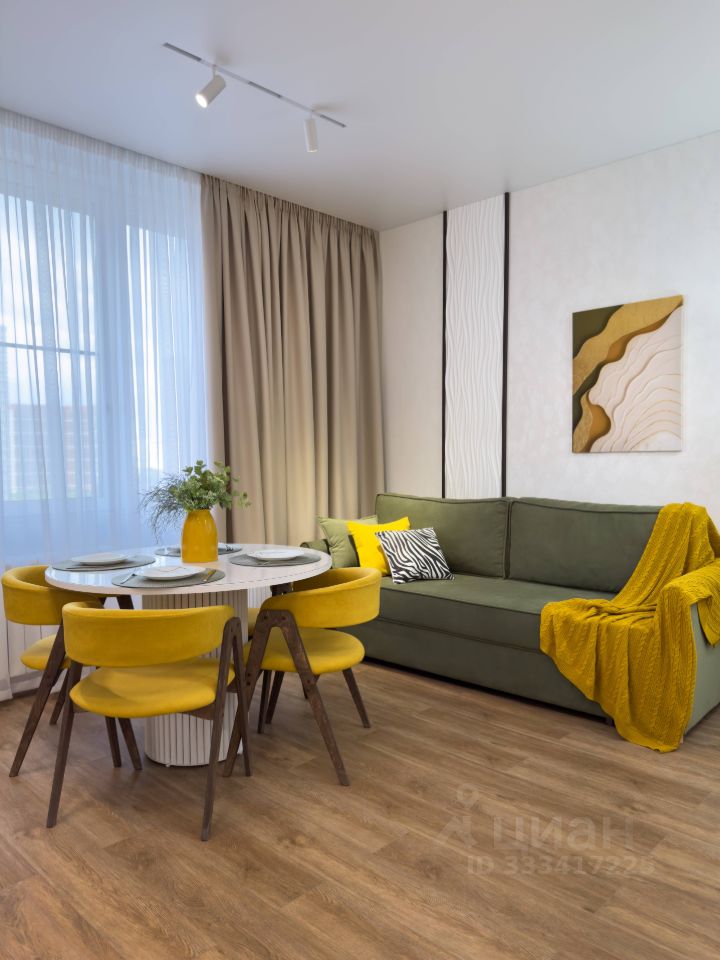 Евро2-комнатная квартира, 39 м² — фото 8
