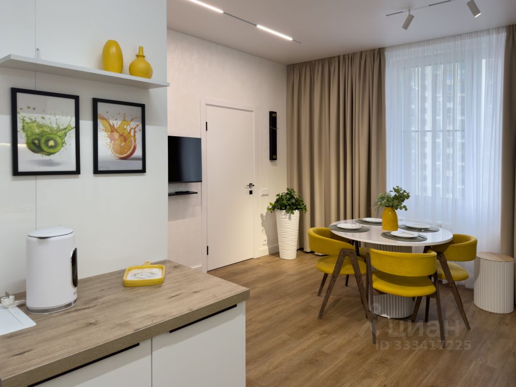 Евро2-комнатная квартира, 39 м² — фото 5
