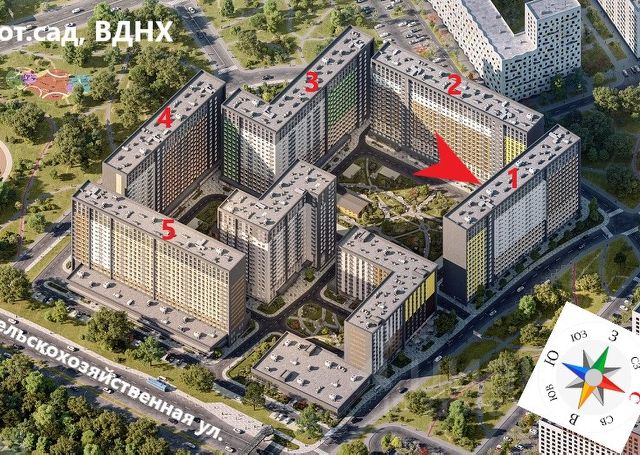 Апартаменты-студия, 18,3 м², 15/18 этаж
