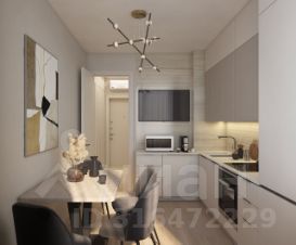 1-комн.апарт., 32 м², этаж 7