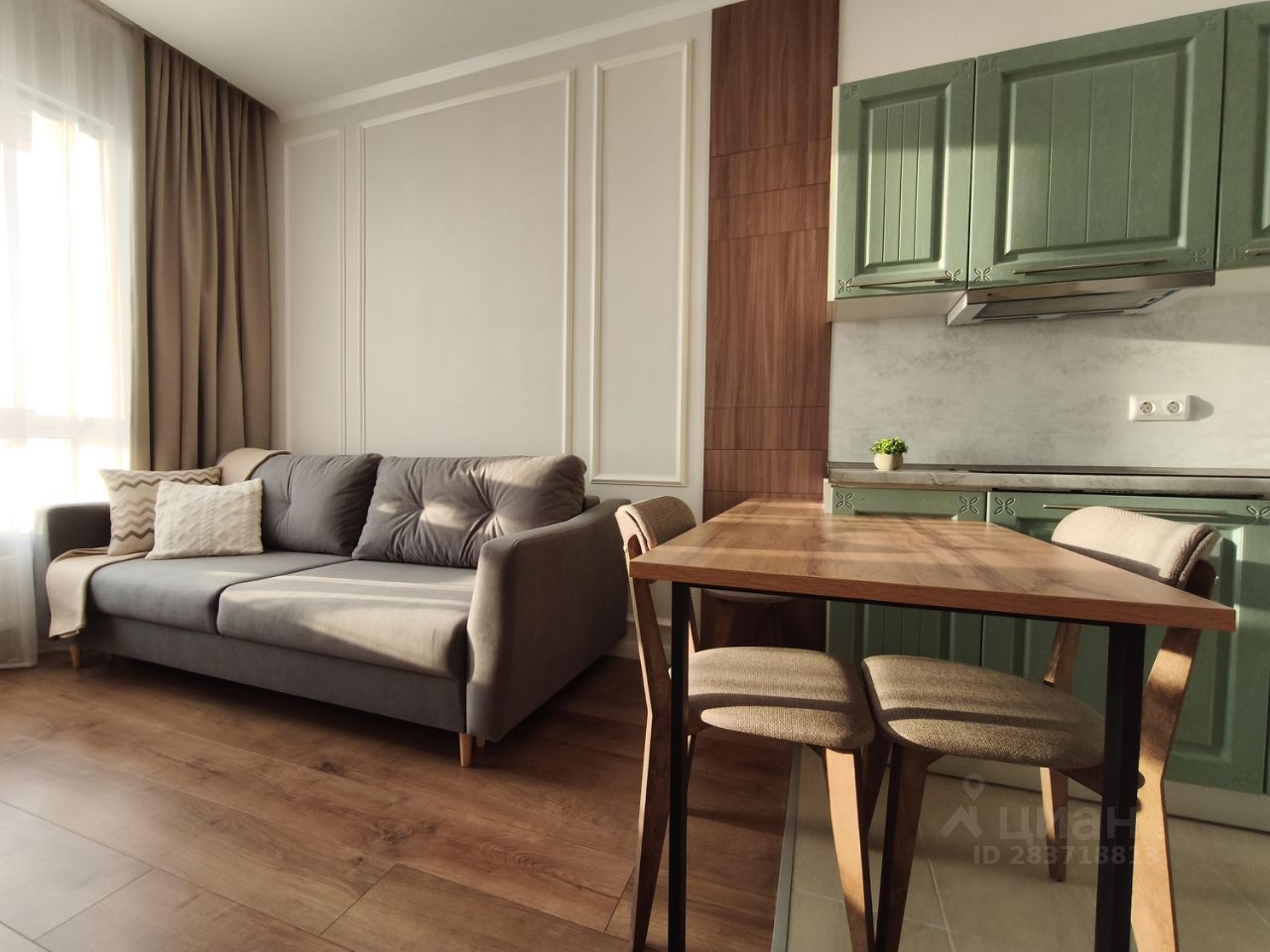 1-комнатная квартира, 36 м² — фото 3